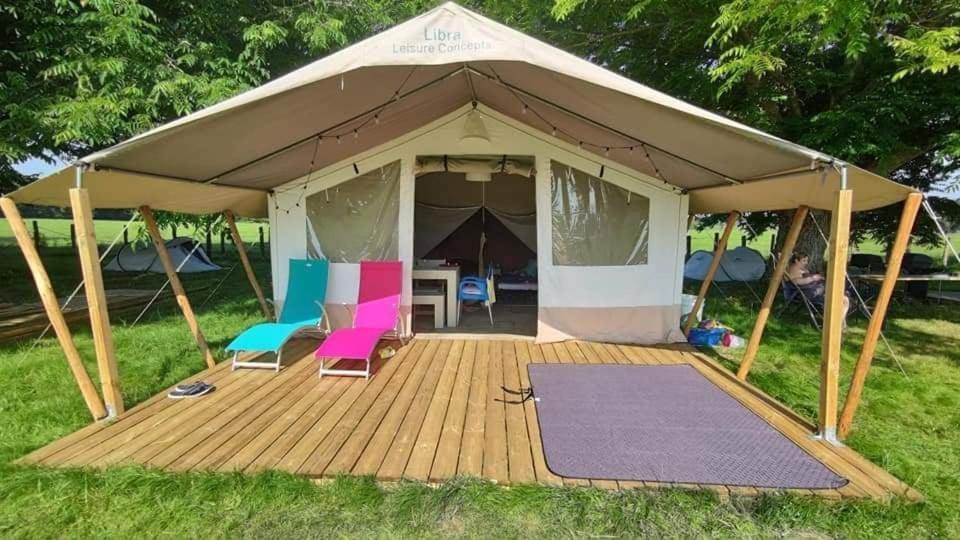 Tente Lodge La Plage Autet Buitenkant foto