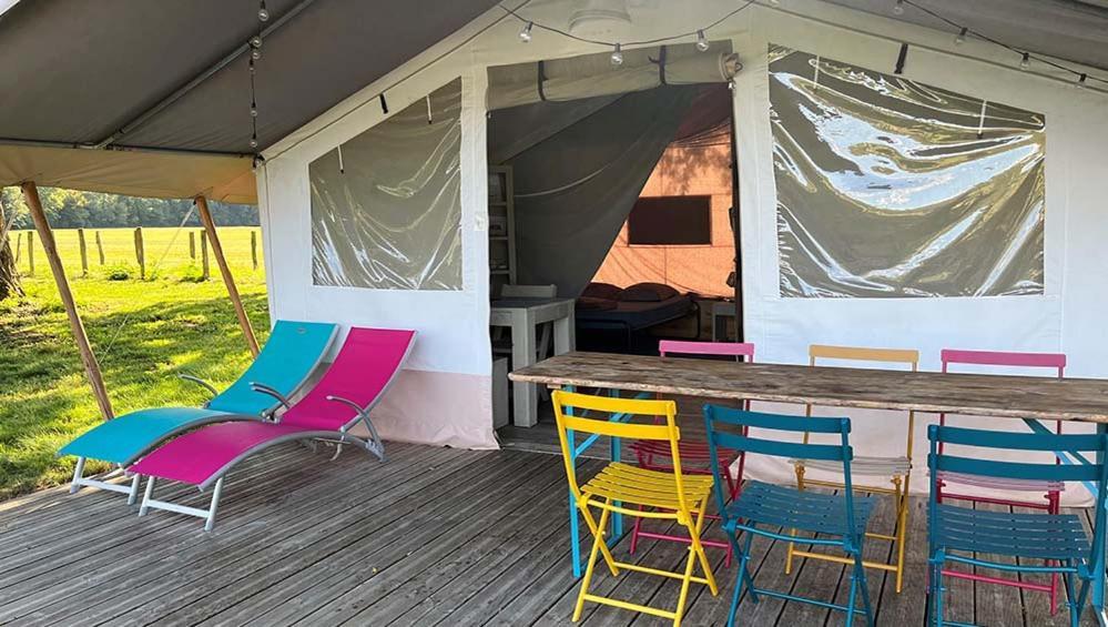 Tente Lodge La Plage Autet Buitenkant foto